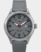 TIMEX Waterbury Traditional 40mm Leather Strap Stainless Steel & Gray Watch image number 1