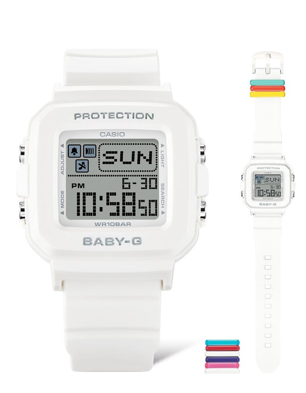 CASIO BABY-G 2250 ホワイト Baby G Shock White And Silver Watch | eBay