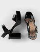 SODA Macey Platform Heel Womens Sandals image number 5