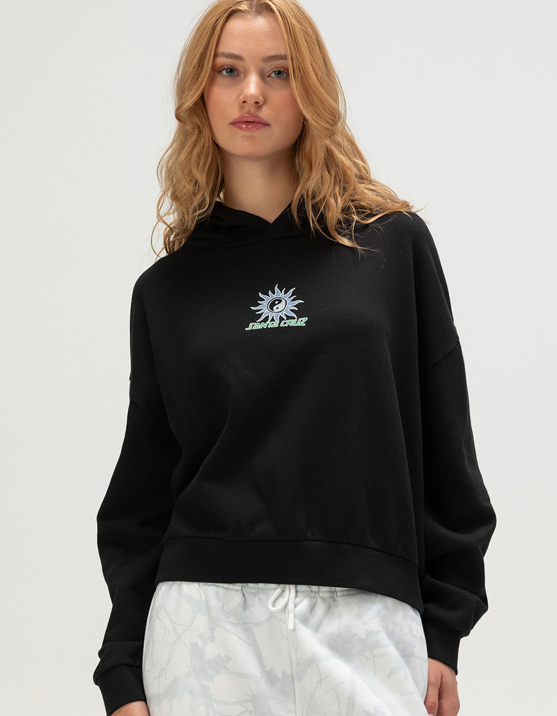 SANTA CRUZ Sol Spiral Womens Crop Hoodie image number 1