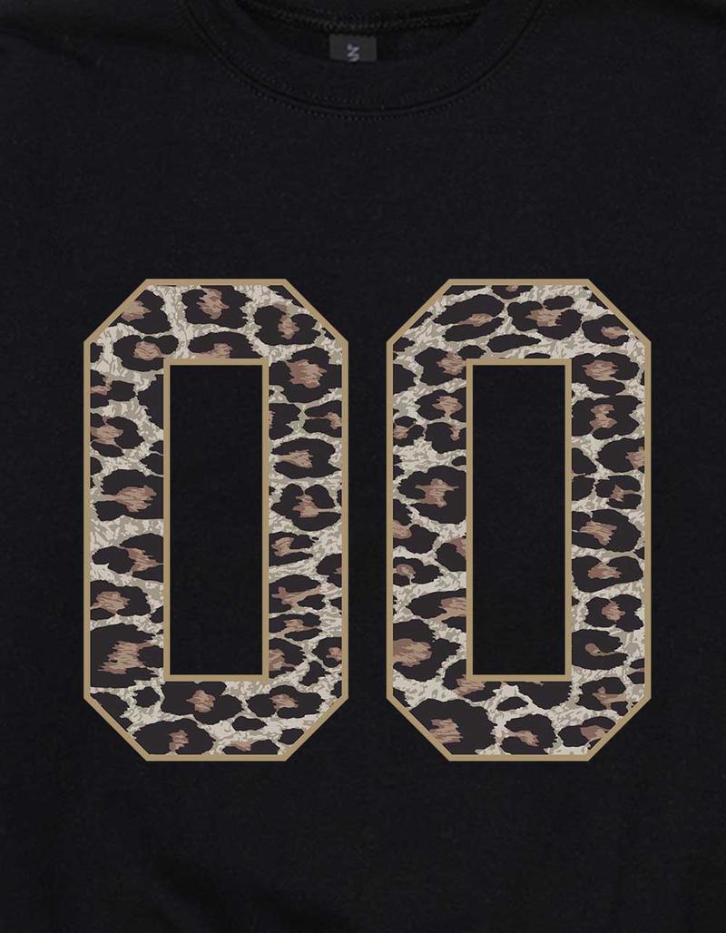 LEOPARD Double Zero Kids Unisex Crewneck Sweatshirt image number 1