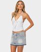 EDIKTED Lanai Striped Halter Top image number 3