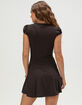 BDG Urban Outfitters Kiki Womens Button Front Dress image number 4