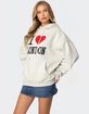 EDIKTED London Lover Oversized Hoodie image number 3