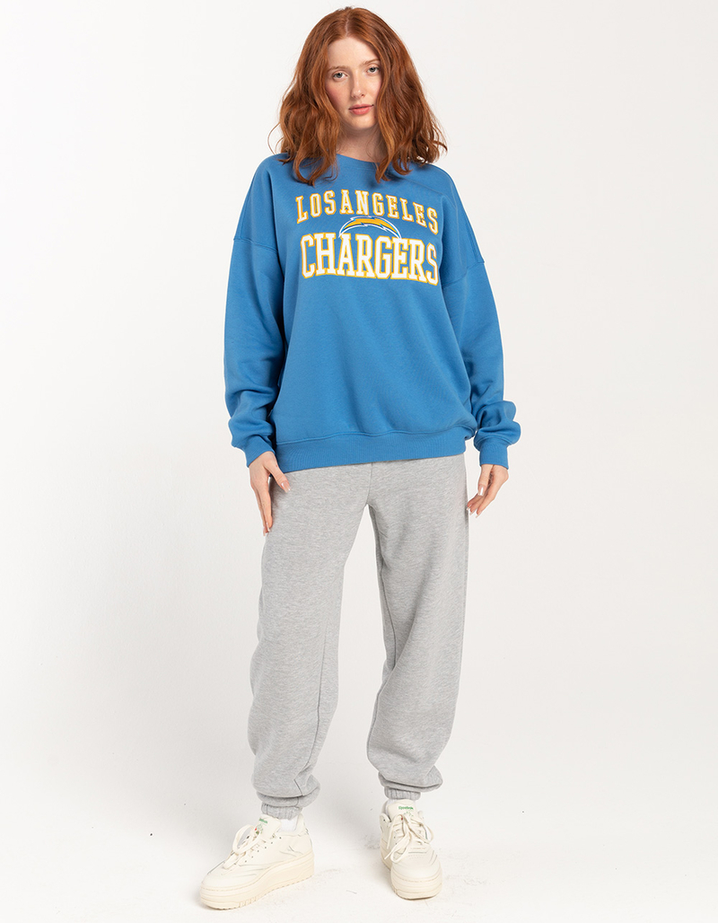 NFL Los Angeles Chargers Embroidered Mens Crewneck Sweatshirt image number 1