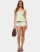 EDIKTED Cindee Contrast Striped Babydoll Tank Top image number 5