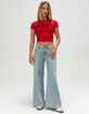 VON DUTCH Legendary Womens Baby Tee image number 4