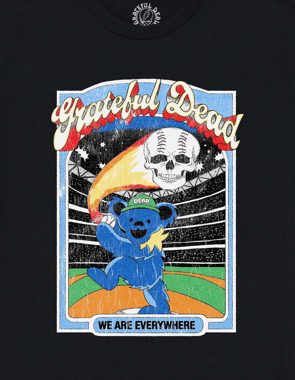 GRATEFUL DEAD Baseball Card Unisex Tee - BLACK | Tillys