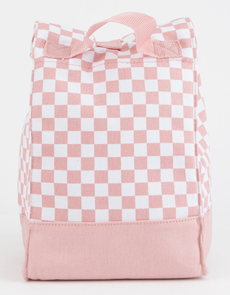 VANS Mow Pink Checkerboard Lunch Bag image number 3