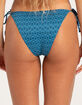 DAMSEL Texture Tie Side Bikini Bottoms image number 3