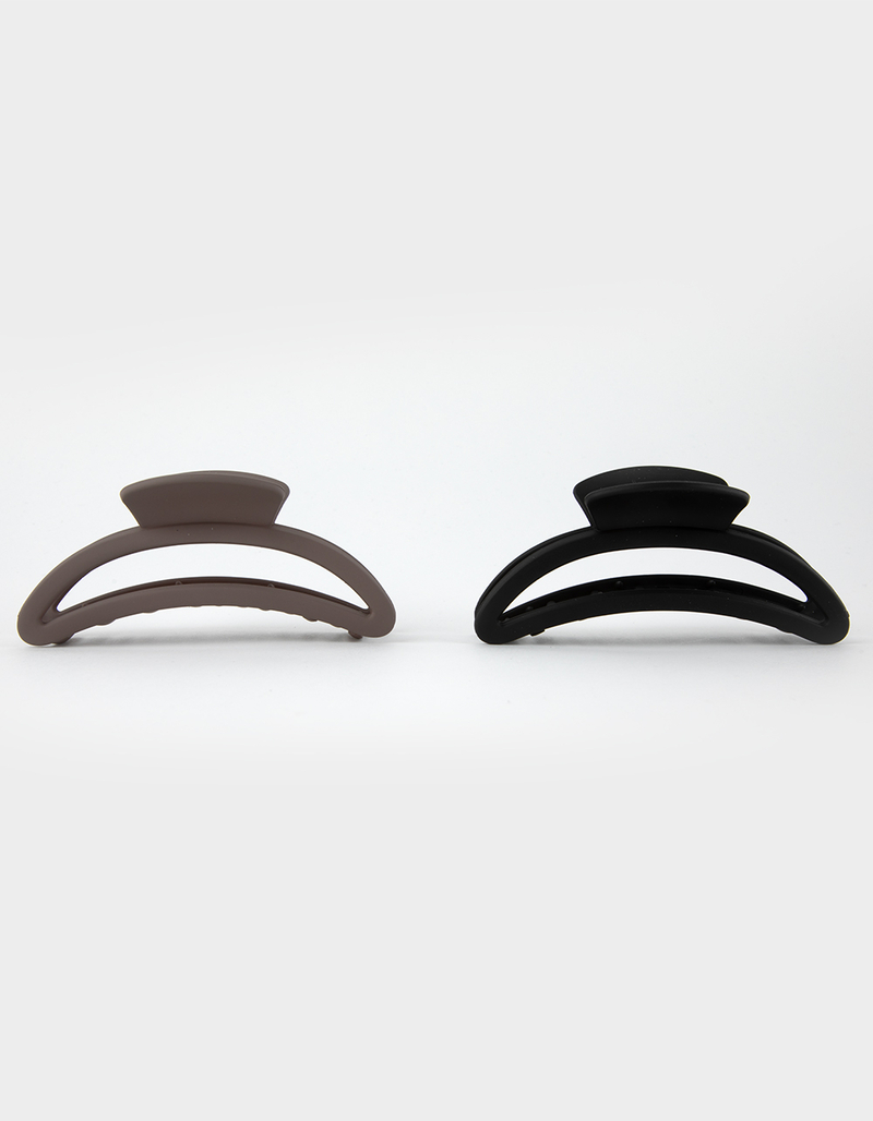 FULL TILT 2 Pack Moon Claw Clip Set image number 0