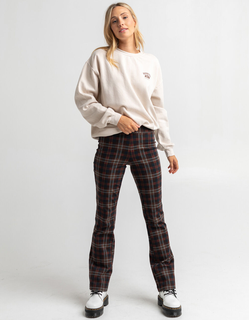 FULL TILT Redwood Womens Crewneck Sweatshirt image number 3