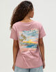 ROXY Beach Collage Womens Relaxed Tee image number 1