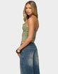 EDIKTED Aven Built In Bra Tank Top image number 3