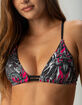 AFFLICTION Desperate Saint Triangle Bikini Top image number 2