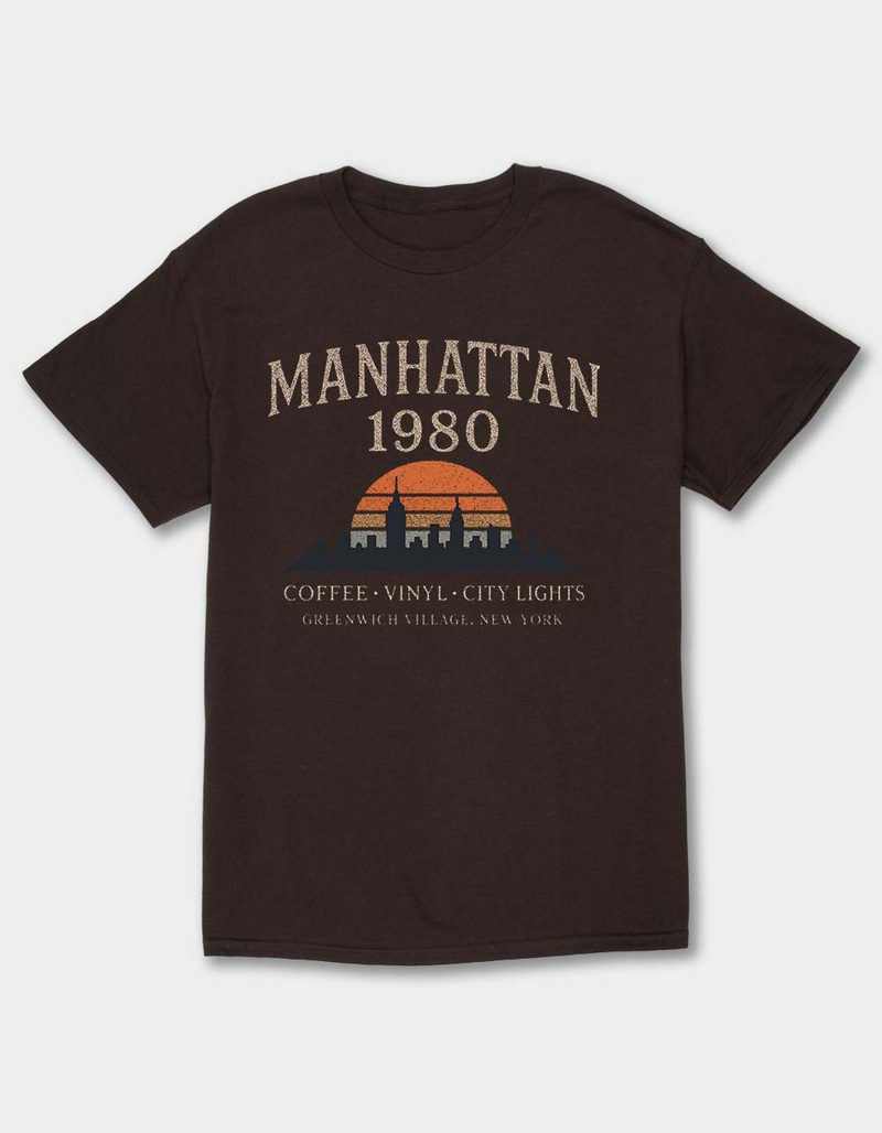 NEW YORK Manhattan Sunrise Unisex Tee image number 0