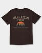 NEW YORK Manhattan Sunrise Unisex Tee image number 1