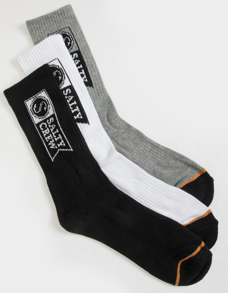 SALTY CREW 3 Pack Alpha Mens Crew Socks image number 0