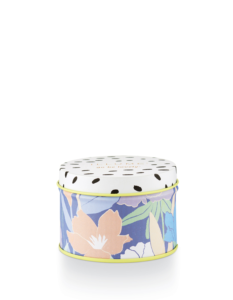 ILLUME Citrus Crush Fleur Tin Candle image number 1
