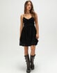 FULL TILT Womens Lace Tiered Slip Dress image number 5