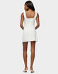 EDIKTED Citrina Lacey Striped Mini Dress image number 3