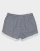 FULL TILT Gingham Lace Trim Girls Shorts image number 2