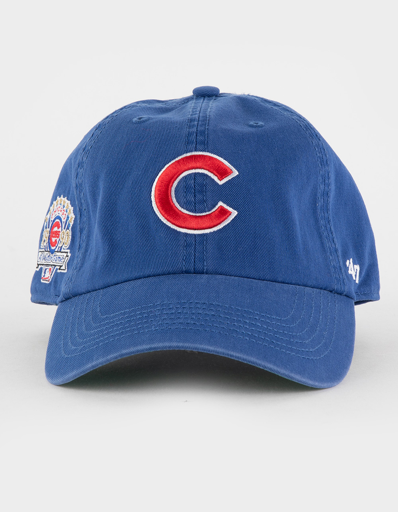 47 BRAND Chicago Cubs Sure Shot '47 Franchise Fitted Hat BLUE Tillys