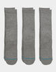 STANCE Icon 3 Pack Mens Crew Socks image number 1