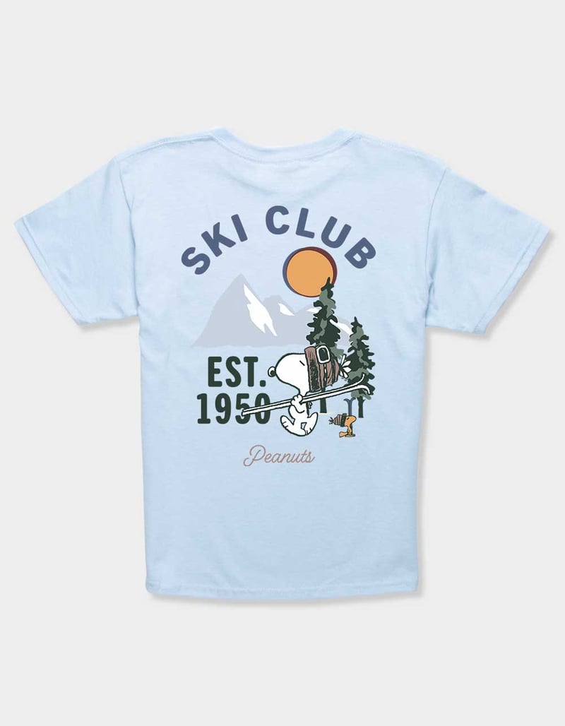 PEANUTS Ski Club Unisex Kids Tee image number 1
