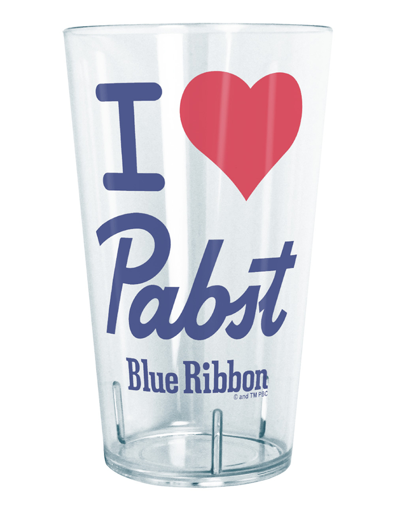 PABST BLUE RIBBON 24 oz I Love Pabst Plastic Cup image number 0