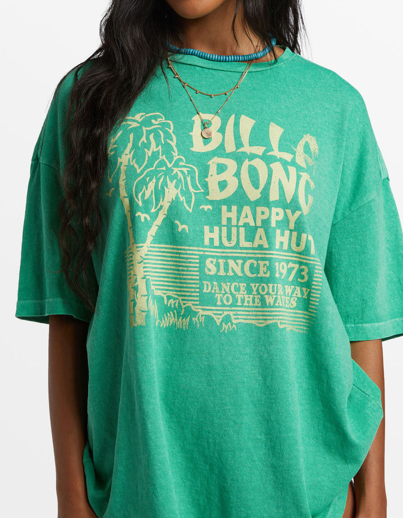 BILLABONG Hula Hut Womens Boyfriend Tee image number 2