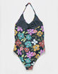 O'NEILL Layla Floral Cinched Girls One Piece Swimsuit image number 2