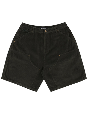 GX1000 Mens Double Knee Cord Shorts Primary Image