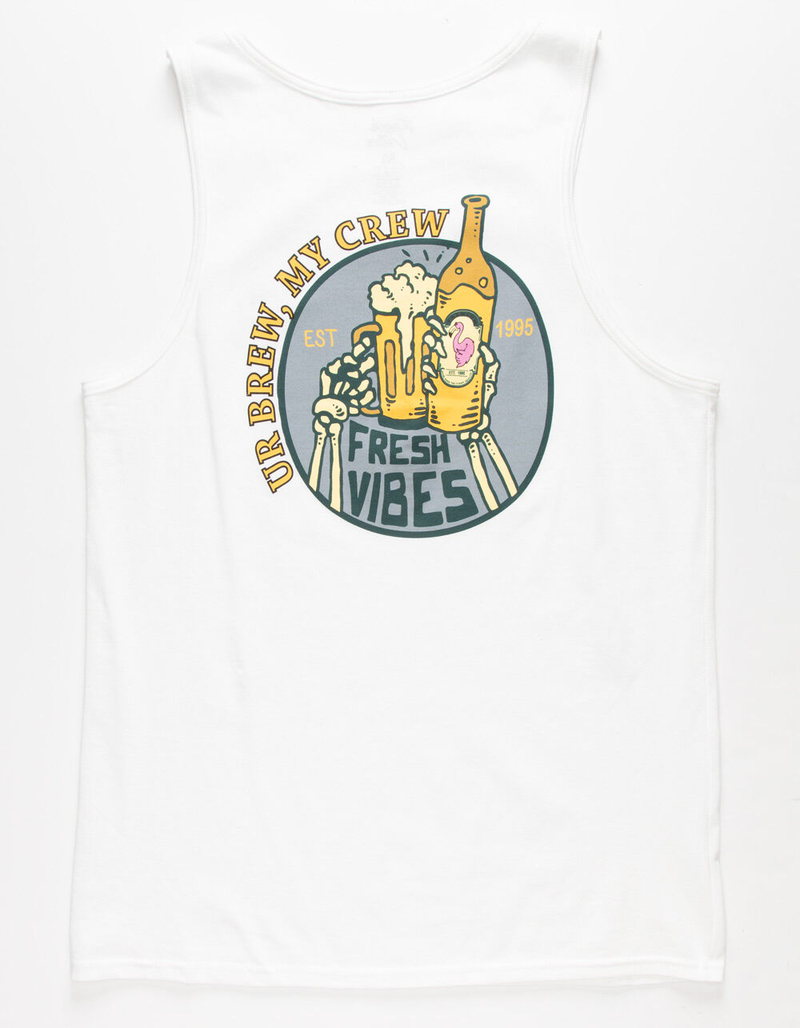 FRESH VIBES Ur Brew My Crew Mens Tank Top image number 1
