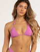 RSQ Ruffle Adjustable Triangle Bikini Top image number 5
