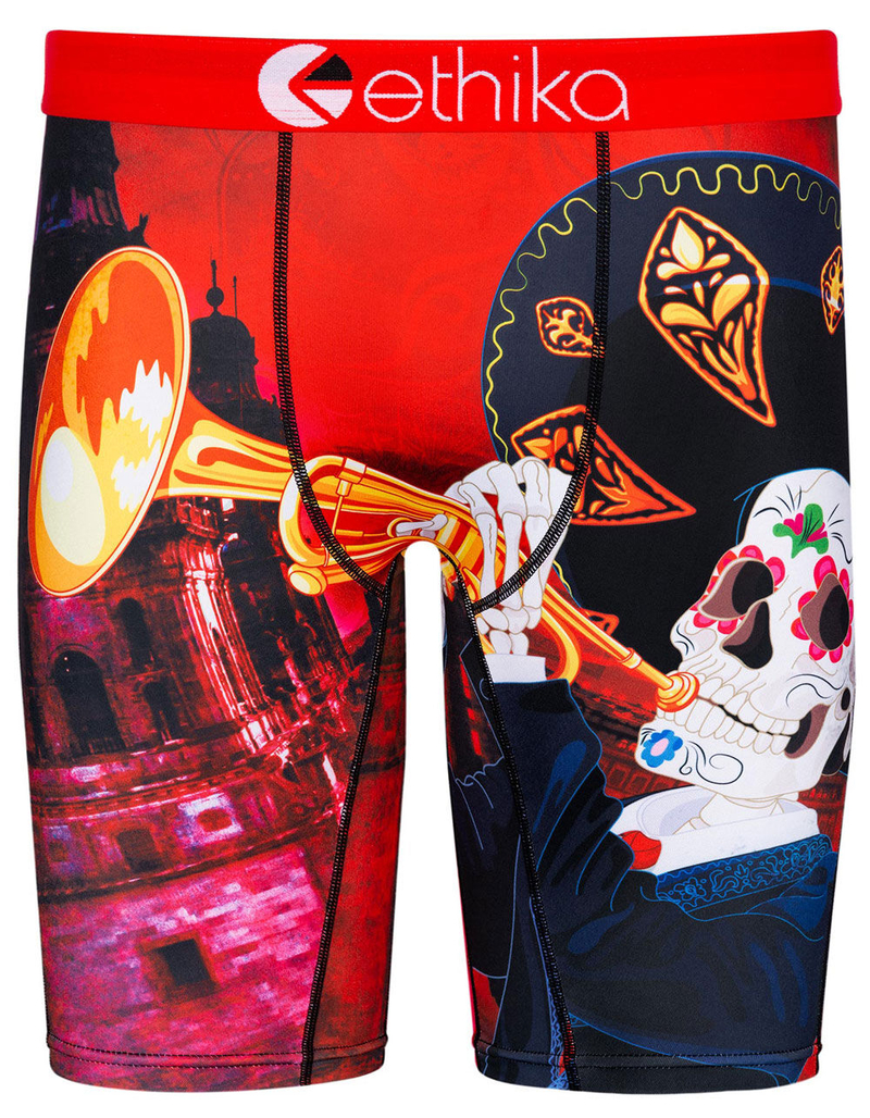 ETHIKA Death Music Staple Mens Boxer Briefs image number 0
