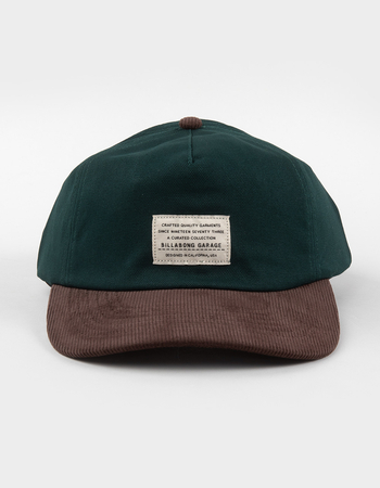 BILLABONG Mill Spec Garage 5 Panel Strapback Hat Alternative Image
