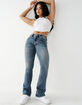 TRUE RELIGION Becca Big T Stitch Womens Bootcut Jeans image number 1
