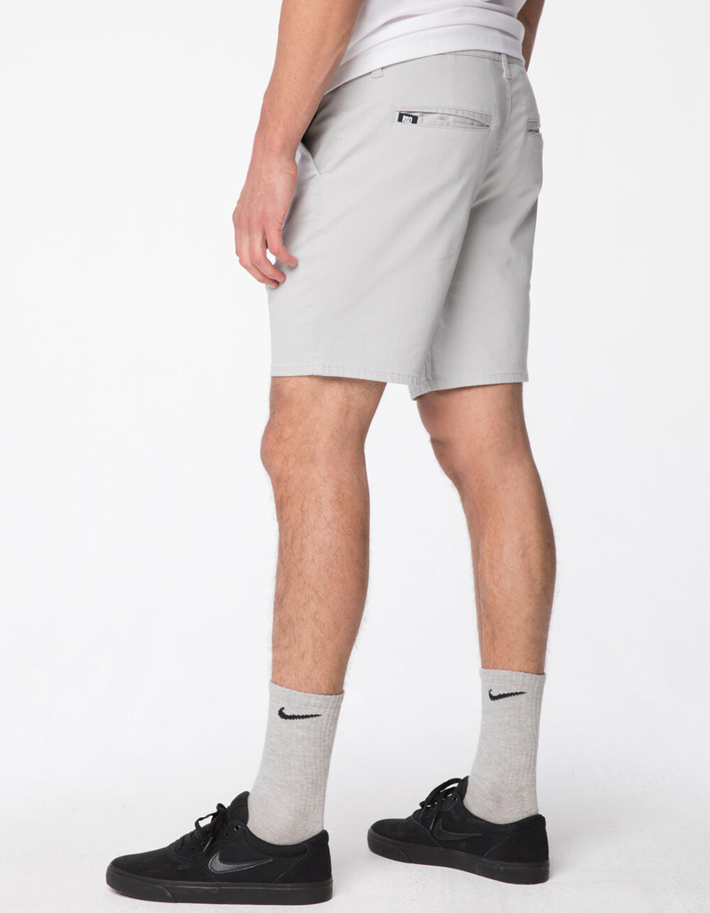 RSQ Short Mens Gray Chino Shorts image number 2