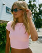 TILLYS Womens Baby Tee image number 5