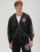 WEST COAST CHOPPERS Crawler Mens Zip-Up Hoodie image number 2