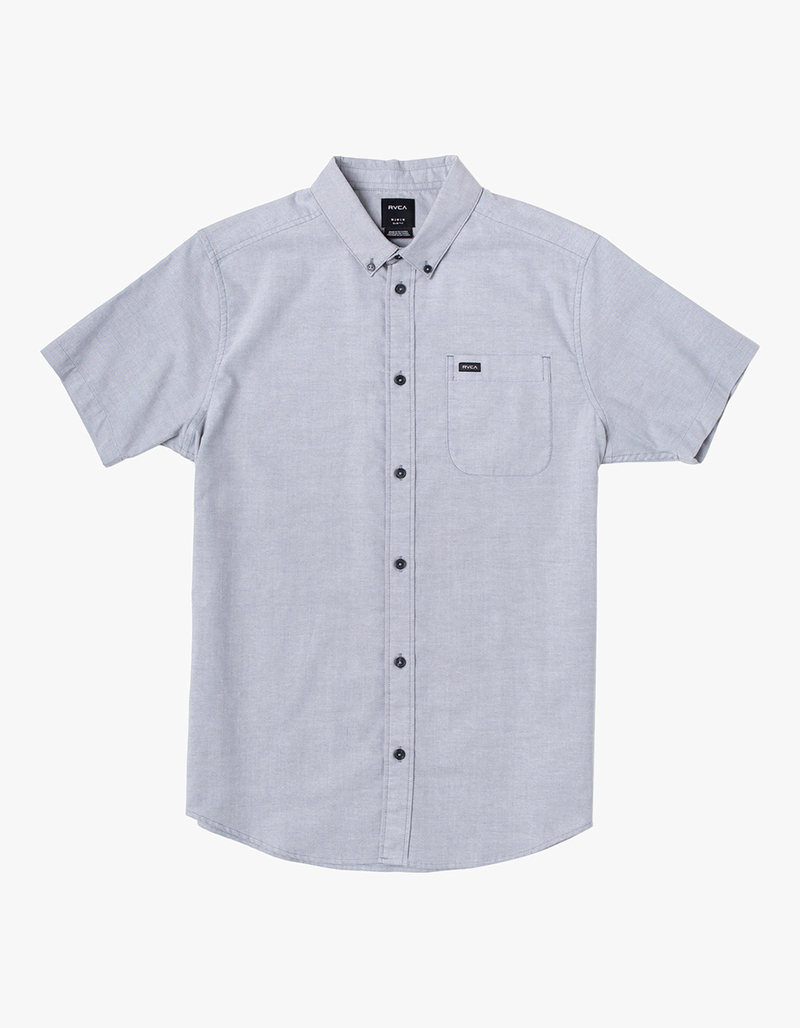 RVCA That'll Do Mens Stretch Button Up Shirt image number 0