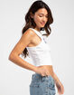 OBEY Cherub Heart Womens Tank Top image number 3