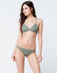 HURLEY Quick Dry Triangle Snap Bikini Top image number 4