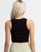 FULL TILT Skeleton Womens Crop Tank Top  image number 5