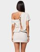 EDIKTED Dorie Off Shoulder Cut Out Mini Dress image number 3