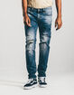 RSQ London Mens Skinny Jeans image number 3