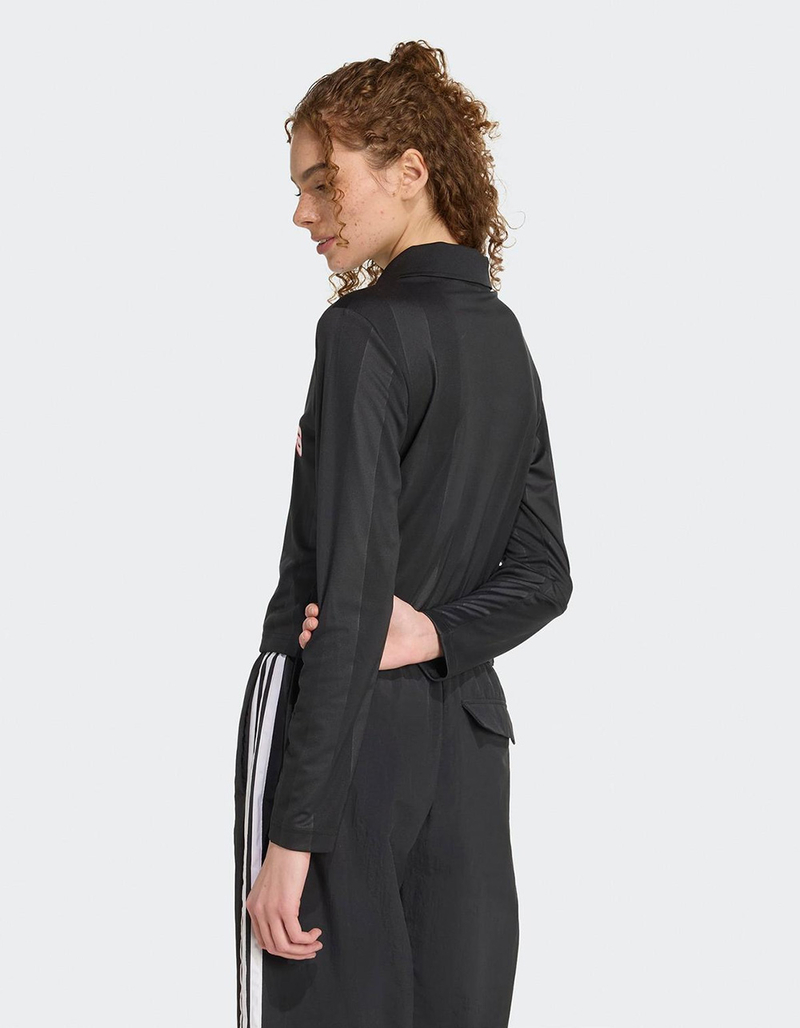 ADIDAS Tiro Womens Long Sleeve Polo Tee image number 3
