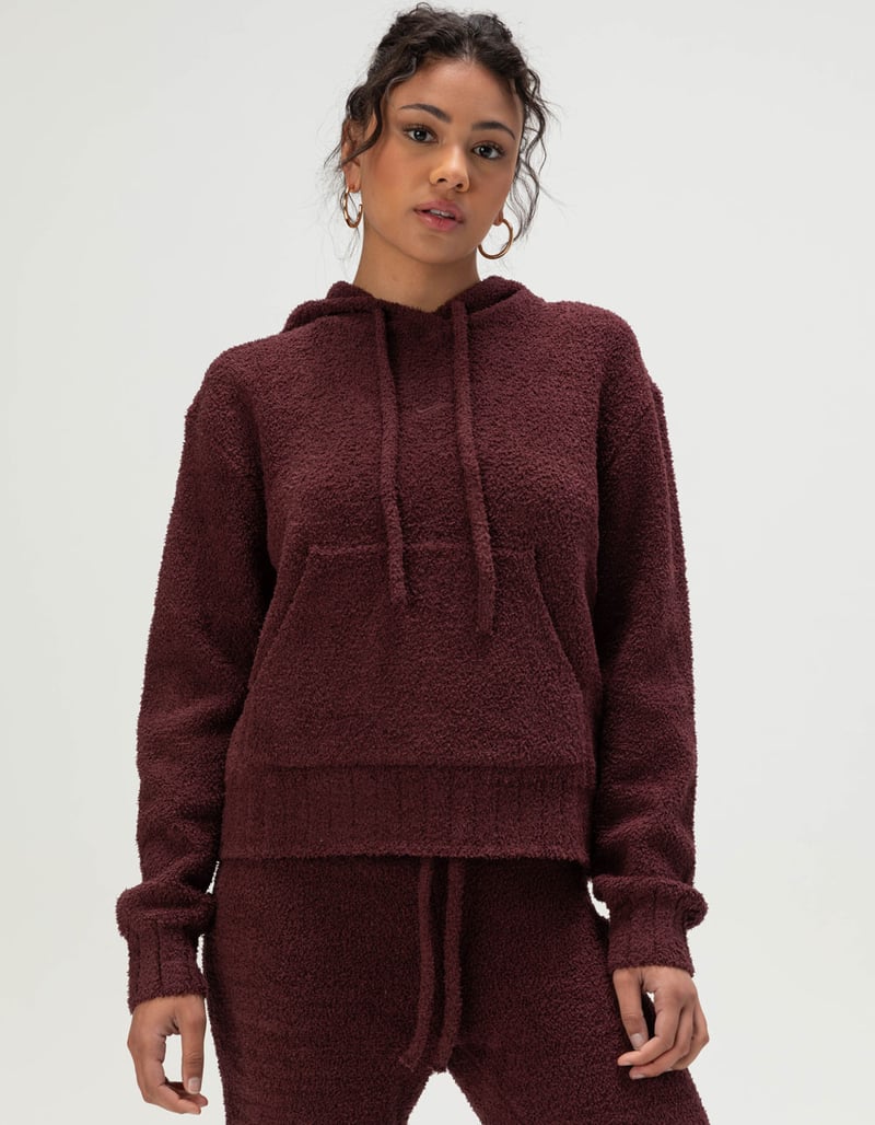 NIKE Sportswear Phoenix Cozy Womens Loose Knit Bouclé Hoodie image number 0