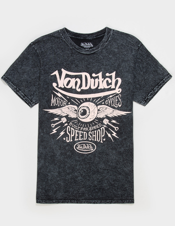 VON DUTCH Speed Shop Mens Tee Primary Image